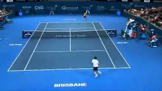M. Baghdatis v G. Dimitrov - Highlights Men's Singles Semi Finals- Brisbane International 2013