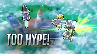 My Toon Link was too hype