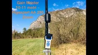 Gain Master 10-11 metri [Rigexpert AA 230 Zoom]