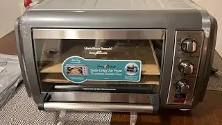 My Hamilton  Sure - Crisp Air Fryer Counter Top Toaster Oven/ My California Journey