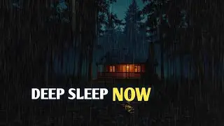 Super Heavy Rain To Sleep Immediately - Powerful Rain Sounds For Deep Sleep