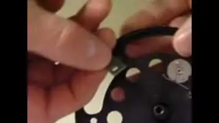 Sheffield DR11 Center Pin Float Reel How to switch a from left to right hand retrieve