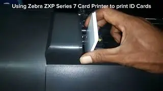 Zebra ZXP7 Card Printer for PVC ID Card printing