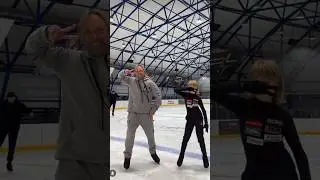 Отец и сын Плющенко: мы слушали Мираж и Ласковый май👍👏 #жизньзвёзд