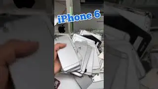 &laquo;Кладбище телефонов&raquo;, где я храню сломанные телефоны на запчасти 😮 #iphones #техника #ремонт #apple
