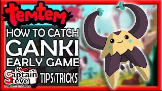 TemTem How To Catch Ganki Early Game 1st Dojo Boss Killer Captain Steve Guide Tips and Tricks