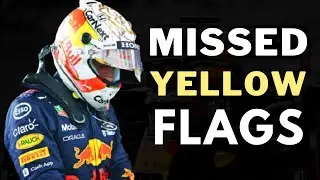 Verstappen Missed Double Waved Yellow Flags #shorts