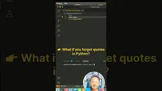 🚨 STOP Making This Simple Python Mistake! 🚨 #learnpython #coding #shorts #python#codingtips#tech