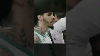 LaMelo getting slapped #nba