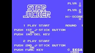 Sega SG-1000 Longplay [23] Star Jacker