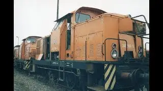 Lokfriedhof und Bahnhof Espenhain am 19.07.2002