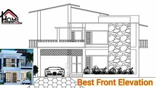 Best Front View Home Design | Modern House Front Elevation Photos | #HomeDesignerMirBhai