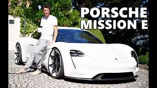 Porsche Mission E Beauty Shoot with Mark Webber