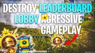 Aggressive Gameplay 😱 - High Kills In Conqueror lobby 🔥 - Aggressive Push 🇮🇳
