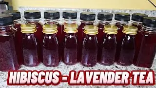 HIBISCUS-LAVENDER TEA (ZOBO)BEST WHEN SERVED HOT OR COLD 