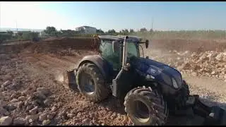 Drone | New holland t7.315 blue power + frantuma sassi