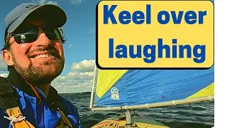 Sailboat Puns while sailing my Sunfish Sailboat