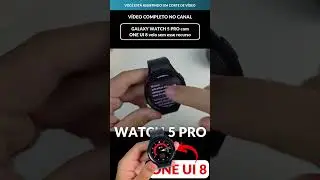 Novo menu e apps em destaque no WATCH 5 PRO 😍⌚