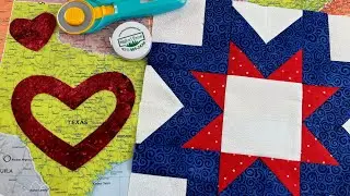 Texas - Block 43 of 50! Celebrating the States Block of the Month - a 4+ year quilt project!