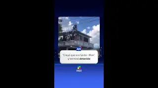 &ldquo;Crey&oacute; que era Spider-Man&rdquo; y termin&oacute; detenido
