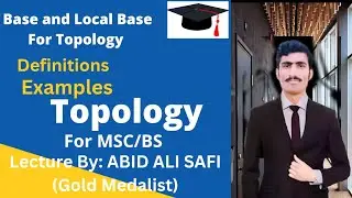 Base and Local Base For Topology || Definition|| Examples in Urdu/ Hindi|| Topology