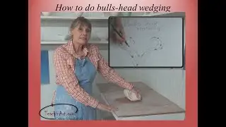 How to wedge clay - Bulls head or rams head | TeachinArt