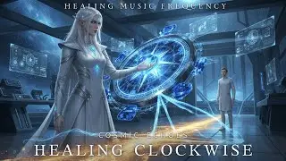 Cosmic Echoes 🌌 Healing Clockwise ✨ 5D Pleiadian Frequencies for Quantum Healing