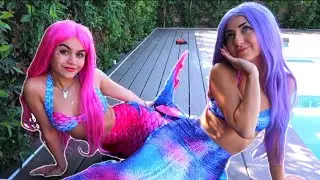 We Became Mermaids For A Day ft Tarayummy 🧜🏼‍♀️