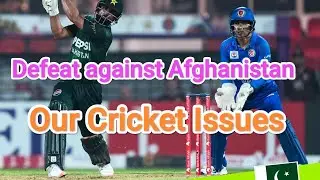Defeat against Afghanistan and our Cricket. #PakvsAfg #Cricket #T20 #Spinners #game #viral #video 