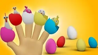 surprise eggs finger family | surprise eggs | nursery rhymes | kids songs | 3D rhymes