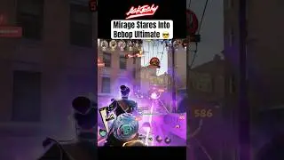 Mirage Stares Into Hyper Beam Bebop Ultimate 😎 Deadlock Gameplay Build Guide #deadlock #gaming #fps