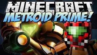 Minecraft   METROID PRIME! Power Suits, Insane Weapons & More!   Mod Showcase