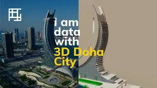 I am Data with TASMU Platform's 3D Doha City