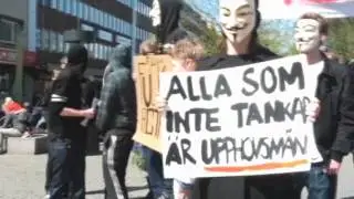 ACTA Demonstration i Kristianstad - 5 maj