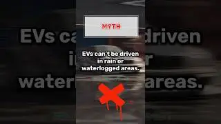 Can EVs Survive Rain or waterlogged areas ? 💧 EV Myths Busted! #allaboutevs