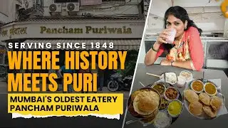 Serving Puris Since 1848 — Pancham Puriwala Mumbai Vlog