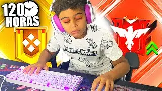 MEU IRMÃOZINHO FICOU 5 DIAS JOGANDO NO EMULADOR ATÉ PEGAR MESTRE NO FREE FIRE!
