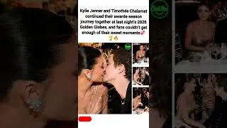 Kylie Jenner & Timoth&eacute;e Chalamet Steal Hearts With Sweet Moments at the 2026 G G💞🔥 #osiivibe #shorts