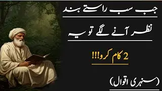 When All Paths Are Closed, Do These 2 Things|Golden Words|Islamic quotes Of Limelite