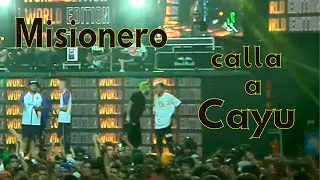 MISIONERO calla a CAYU cuando se DESMAY&Oacute; alguien del P&Uacute;BLICO