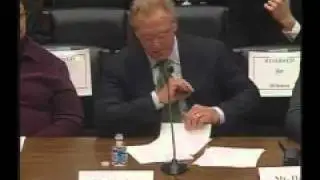 Terry Hanlon's Statement Before Subcommittee