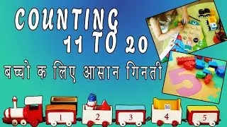 Learn Numbers 11–20 | English Counting for Kids