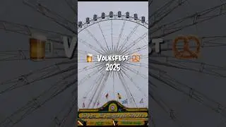 🥨🎡Volksfest in Germany #oktoberfest #germanytourism #germany #shorts