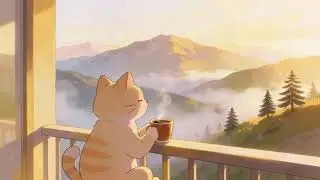Late Night Lofi Cat 🐾 Soft Chill Beats to Help You Relax & Let Go