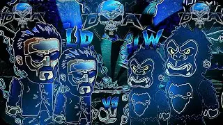 Mini Militia : LD vs IW ( V5 Clan War ) FT : 3 ( Hoxic )