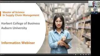 Auburn University MS in Supply Chain Management Information Session