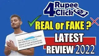 Rupee 4 Click payment proof | Rupee4click real or fake | Rupee4click review | Withdrawal | Earning