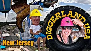 Flying High Fun At Diggerland USA Amusement Park New Jersey
