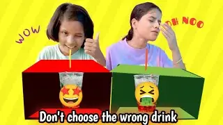 Don't choose the wrong drink 🙏 || Yeh kaise possible hai 😭 #gamechallenge 