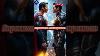 Black Adam ⚡ vs Thor 🔨 | Superman 🦸&zwj;♂️ vs Black Superman 🖤🔥 | Ultimate Showdown of Power! 💥⚔️#fight